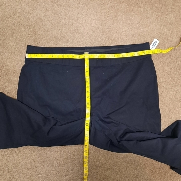 NWT Old Navy High Waisted Pull on Pants 26 Plus Long Black - Picture 6 of 11